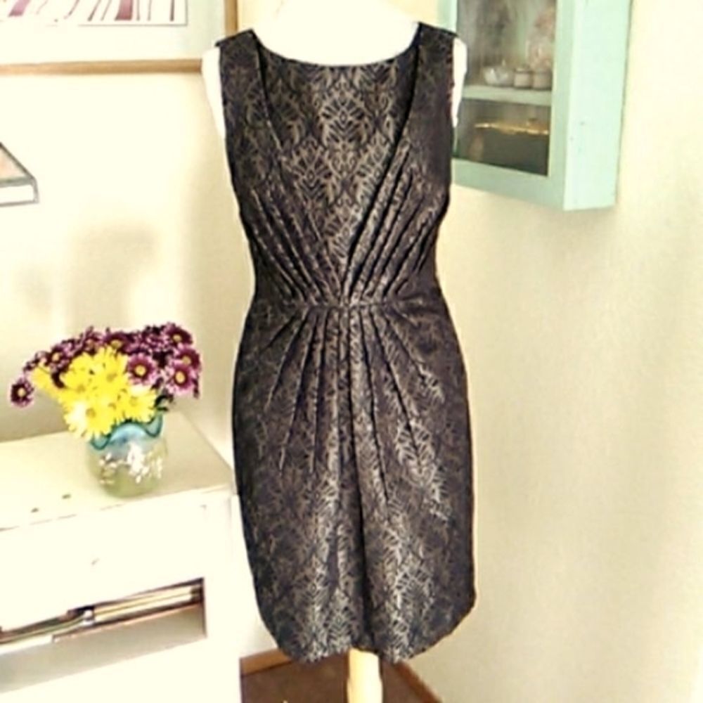Max and Cleo Brocade Dressy Dress.